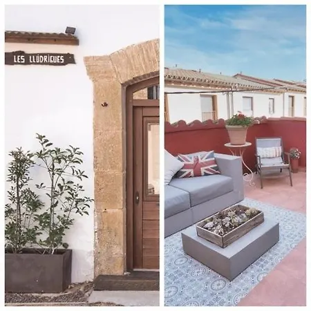 Les Llúdrigues. Casa Loft Con Encantadora Terraza Arnes